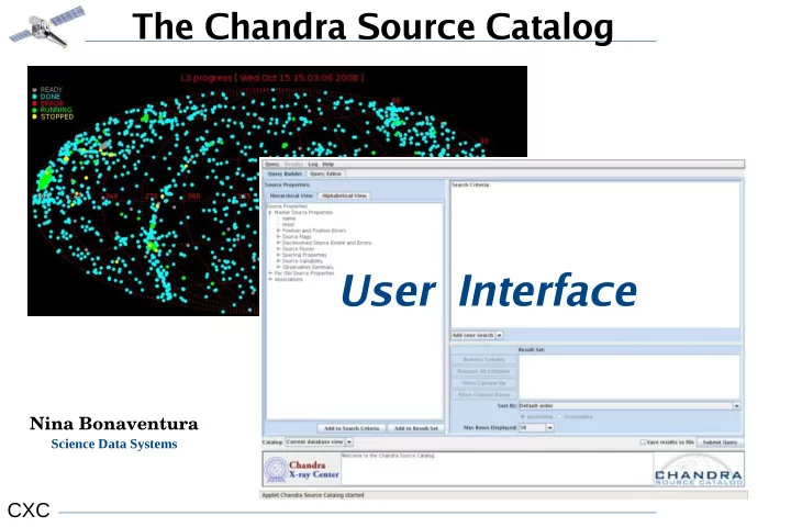 user interface