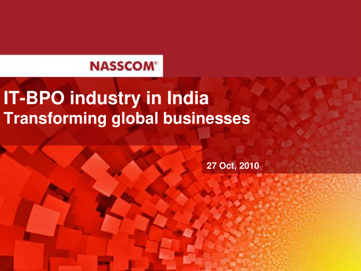 it bpo industry in india