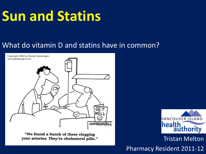 sun and statins