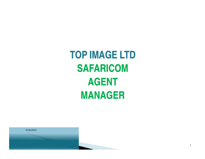 top image ltd top image ltd safaricom safaricom agent