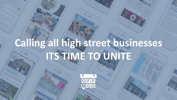 calling all high street businesses its time to unite 1
