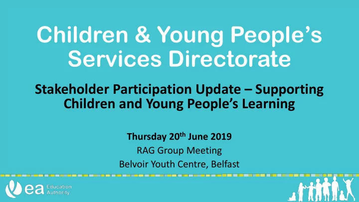 children young people s services directorate