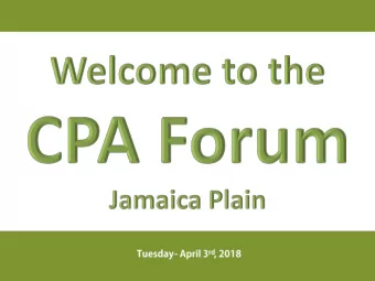 Thank you to our Sponsors!  Tell neighbors about CPA:  www.boston.gov/community-preservation  Join