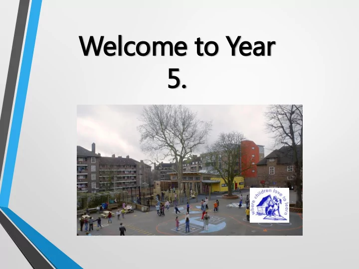 welc lcome to year