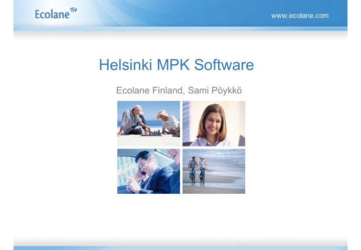 helsinki mpk software