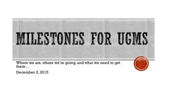 December 2, 2015  Attendance  Surveys  Communication  remind.com (weather)  Provide