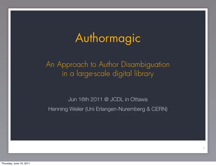 authormagic