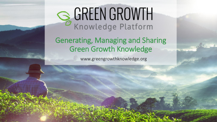green growth knowledge