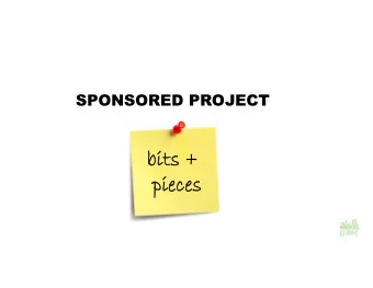 bits +  bits  pieces  pieces  Resources Websites Used by RFS for direction and guidance Recommend