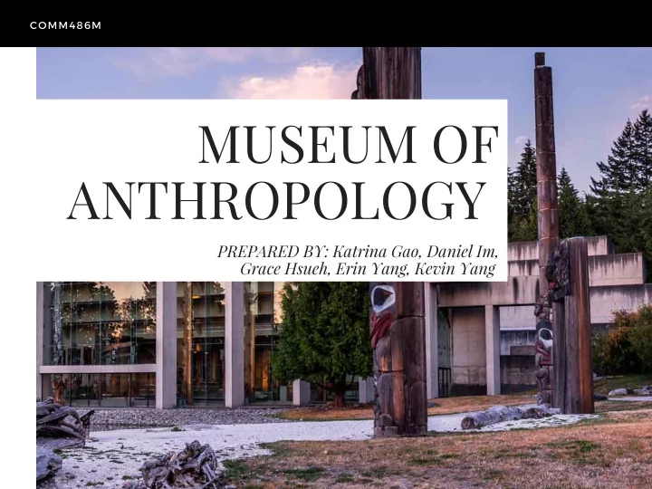 museum of anthropology