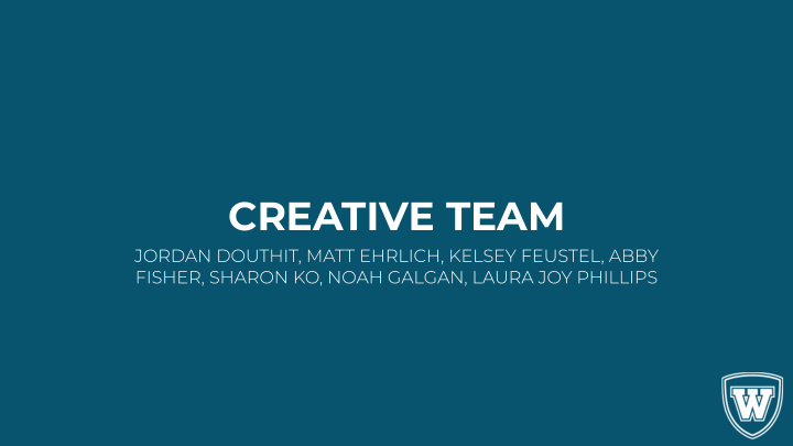 creative team