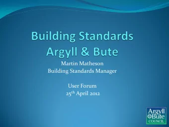25 th April 2012  Financial Position  Performance  Customer Satisfaction  The Future  Local Issues