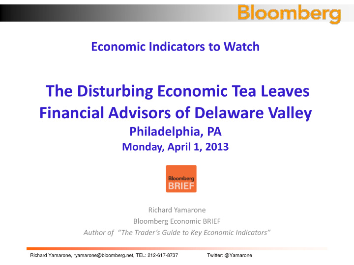 the disturbing economic tea leaves financial advisors of