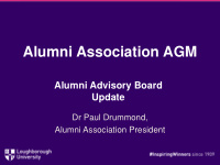 alumni association agm