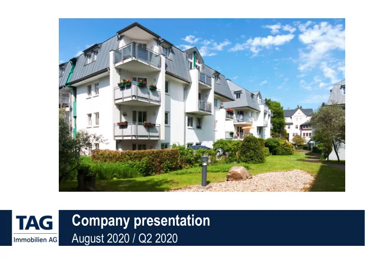 company presentation