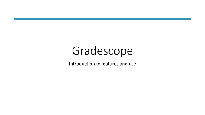 gradescope