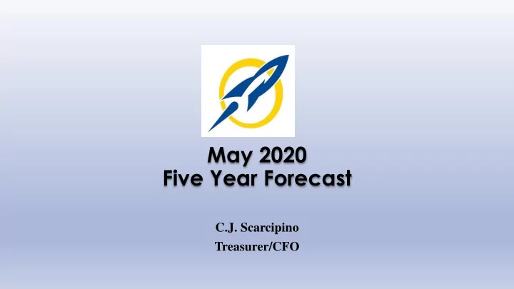 may 2020 five year forecast