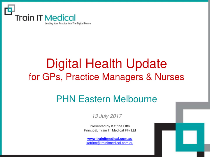 digital health update