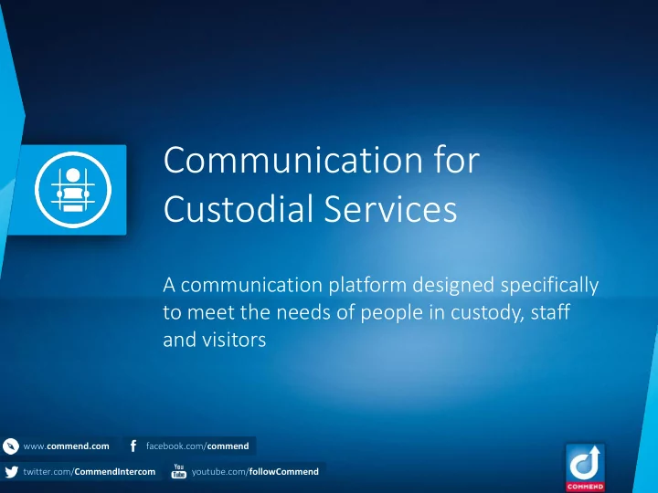 custodial services