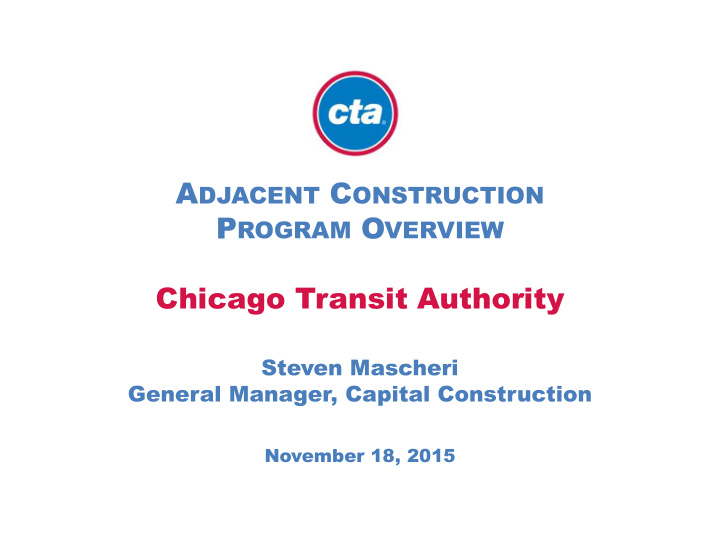 chicago transit authority