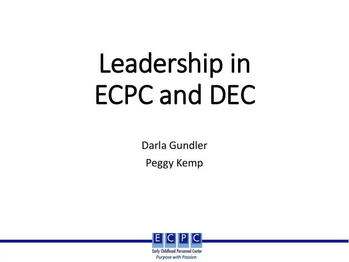 leadership in