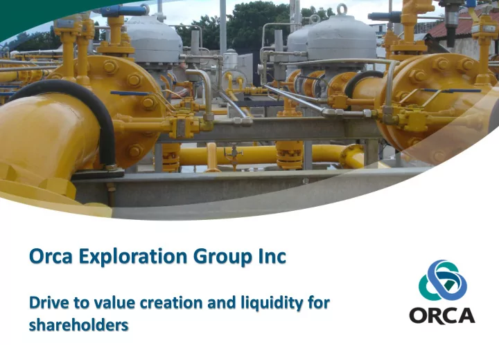 orca exploration group inc