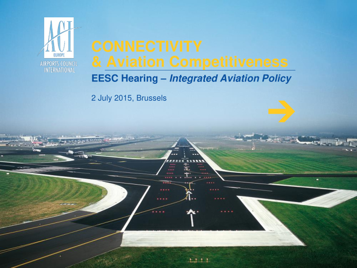 connectivity aviation competitiveness