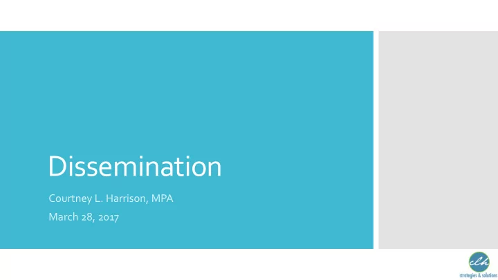 dissemination