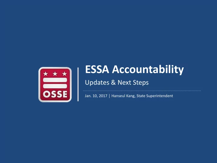 essa accountability