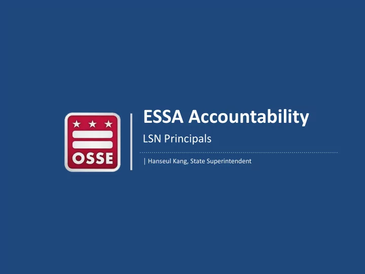 essa accountability