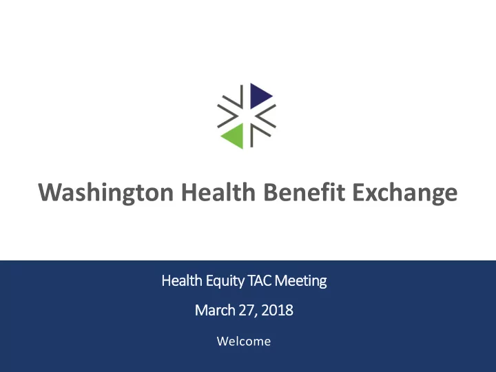 washington health benefit exchange