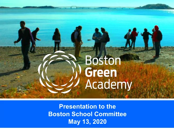 presentation to the boston school committee may 13 2020
