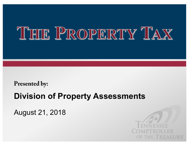 division of property assessments
