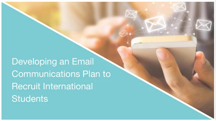 developing an email