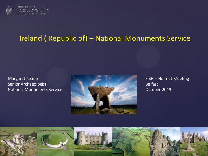 ireland republic of national monuments service