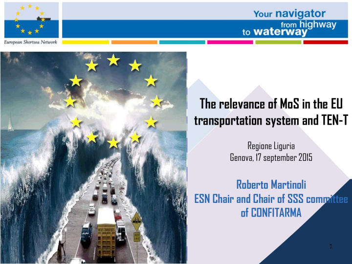 the relevance of mos in the eu transportation system and