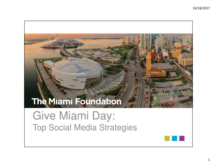 give miami day