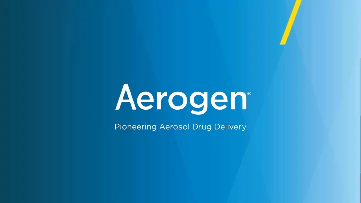 drug delivery