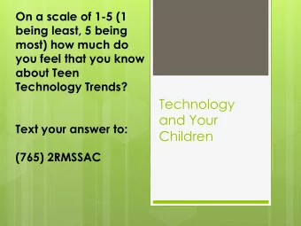 and Your  Text your answer to:  Children  (765) 2RMSSAC  Why?  Why are you here tonight?  Why