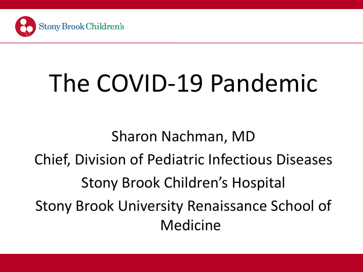 the covid 19 pandemic