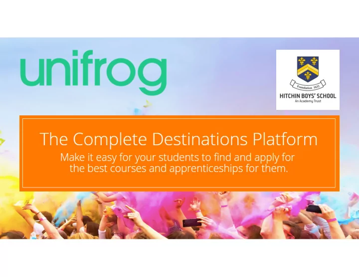 what we provide to students