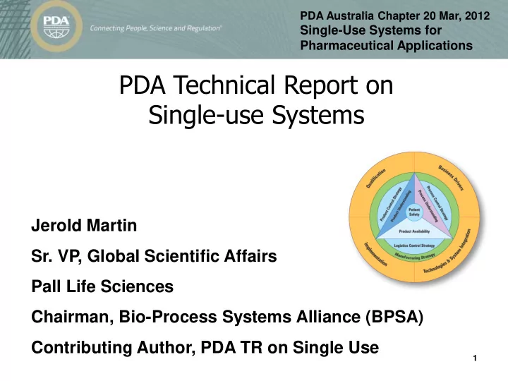 single use systems