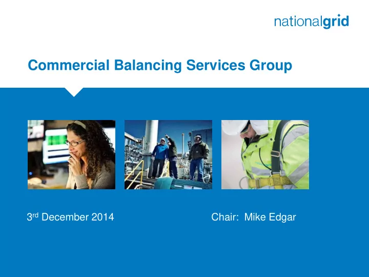commercial balancing services group