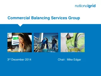 Commercial Balancing Services Group  Place your chosen  image here. The four  corners must just