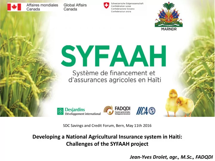 projet syfaah