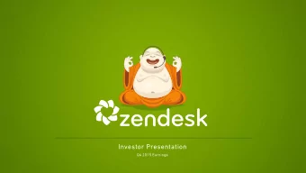 Investor Presentation  Q4 2015 Earnings  Safe Harbor  This presentation contains forward-looking