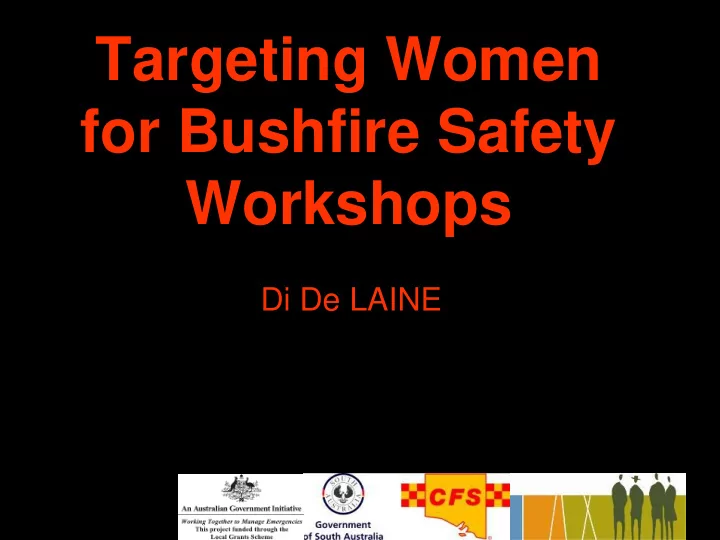 workshops