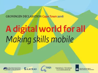 Decision of the GDN Executive Committee to set up a Task  Force  Will Report to the Executive