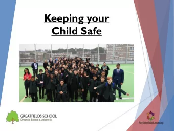 Child Safe  Form time tasks  Introductions Shelina Khatun  Tackling  extremism and