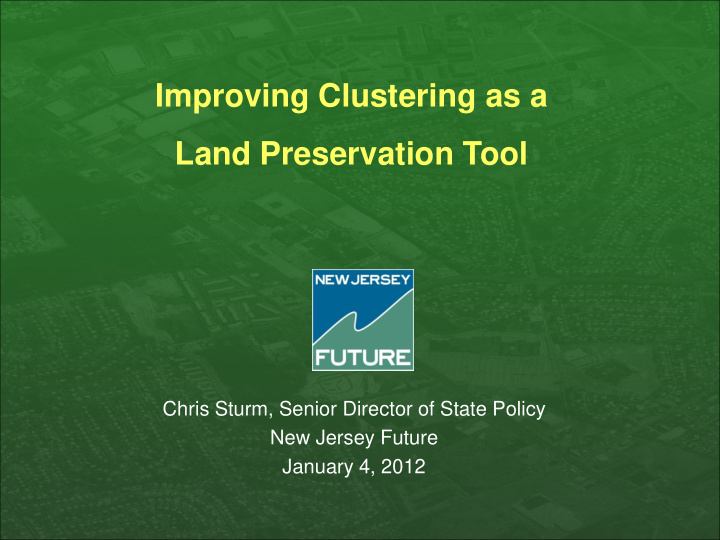 land preservation tool
